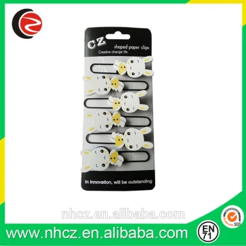 DIY cute Animal shape decorative ABS bookmark