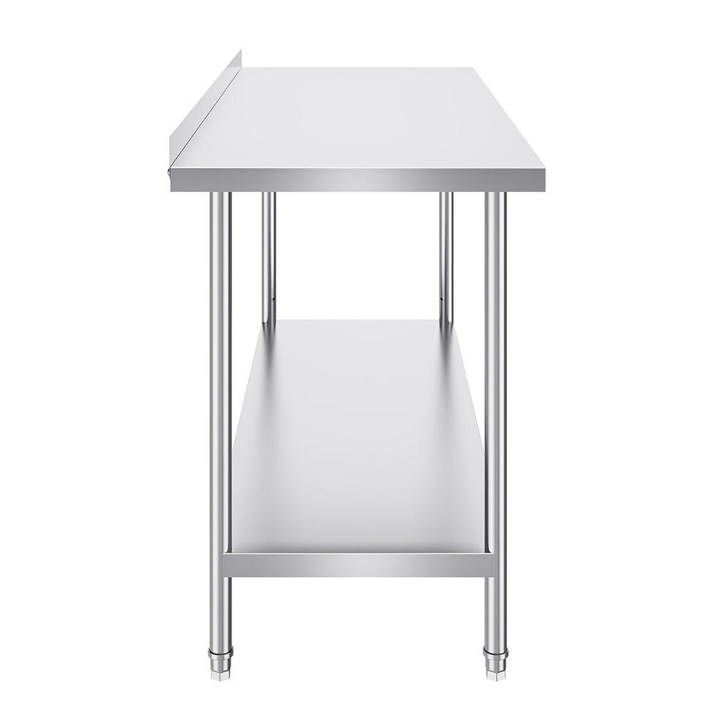 Heavy duty stainless steel prep table (2)