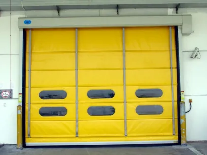 optional windows fast rolling door |fast door PVC fabric door