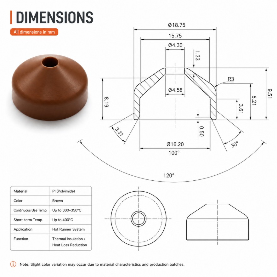 Nozzle Insulator Polyimide6
