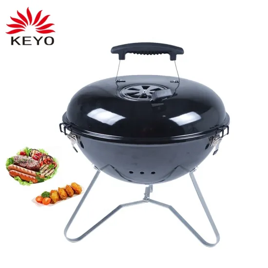 Parrilla De Caldera Con Clip Parrilla Premium Black Charcoal Mini Portable Smoker Bbq Kettle Grill