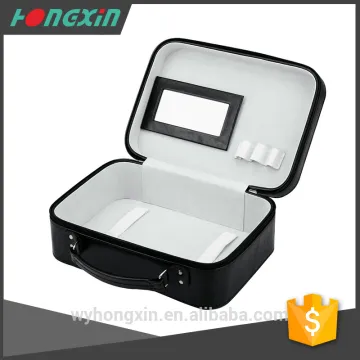 leather ladies fashion sets custom hand made packing display cosmetic bags from zhejiang