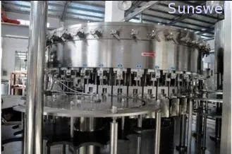 2.2KW PET bottles Soda water filling machine system 18 head