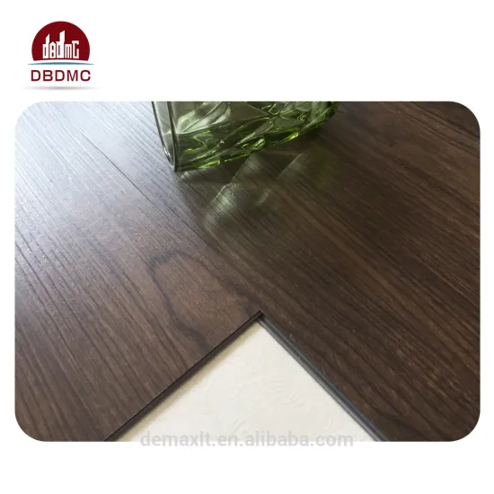 Slip resistant eco friendly wooden look pvc unilin click vinyl flooring