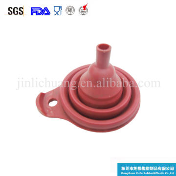BPA Free Foldable Silicone Funnel/silicone utensil foldable funnels
