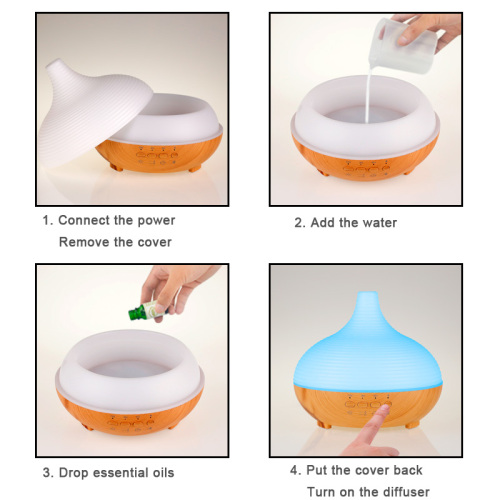 New Cute Essential Oil Diffuser with Bluetooth Speaker