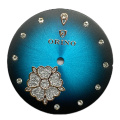 Design del fume Sunray con quadrante di orologio indice di diamanti