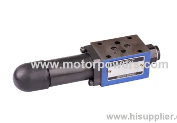 Pilot Operated Pressure Relief Valve, Sandwich Plate 
