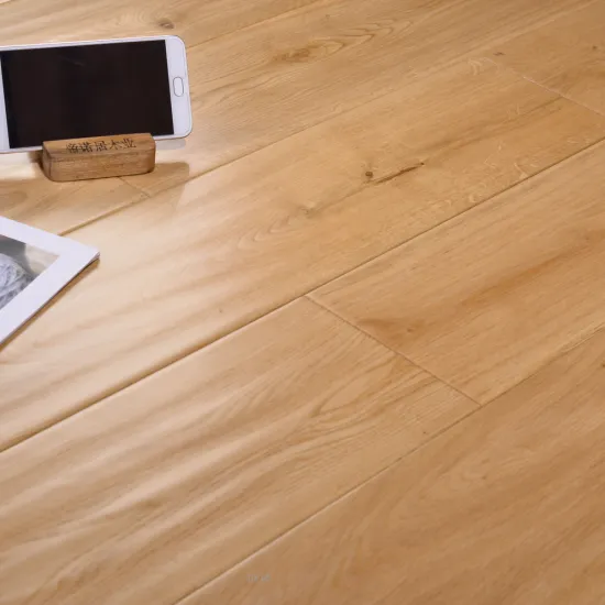 european oak Hand Scraped solid wood hardwood flooring