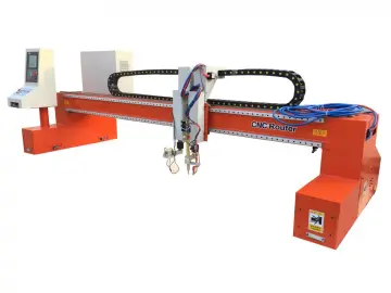 gantry crane plasma flame cutting machine