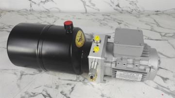 Hydraulic power unit for boarding axle