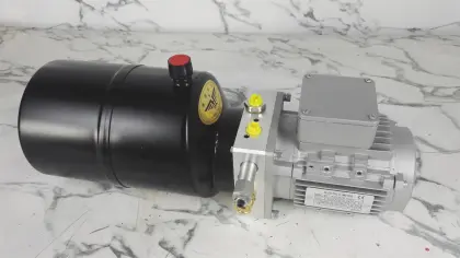 Hydraulic power unit for boarding axle