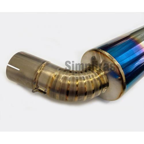 4,5 "tytanowy wydech z pojedynczą końcówką dla Nissana 370Z Z34 09-17