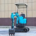 Pengiriman Gratis 1ton Mini Crawler Excavator