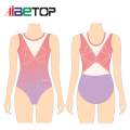 Laraçóis de ginástica de spandex personalizados com strass