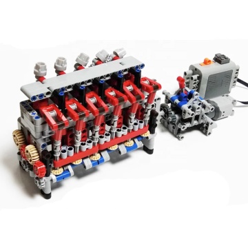 Stemedu Variable Transmission Technical Parts MOC Speed Gearbox for Building Blocks