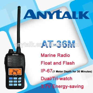 AT-36M IP67 waterproof marine two way radio
