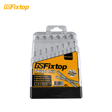 Multi-Specification HSS Twist Drill Bit Set 1.0-13.0mm (25 Sets)
