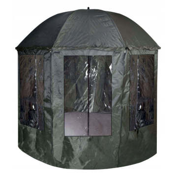 High Quality Outdoor Foldable PVC Waterproof Carp Fishing Umbrella with Shelter Parasol
