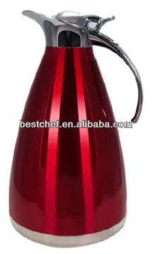 18-10 stainless steel red Heavy insulated coffee jug