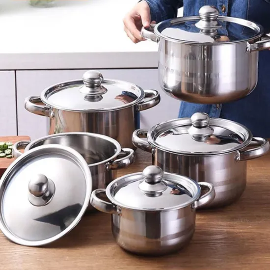 Food Grade Stainless Steel Cookware Set