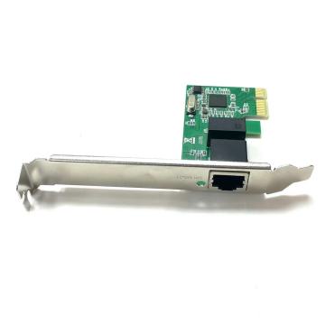 Factory Wholesale PCI-Express RJ45 Gigabit Ethernet Expansion Card for 10/100/1000Mbps Network Upgrade