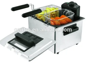 Deep Fryer / 5L / 1200W / One Tank Two Basket Deep Fryer