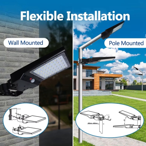 Solar Smart Sensor Wall Lamp All In One 6/8/10/15/40W