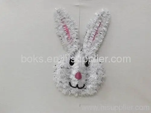 Easter Decoration White Rabbit 