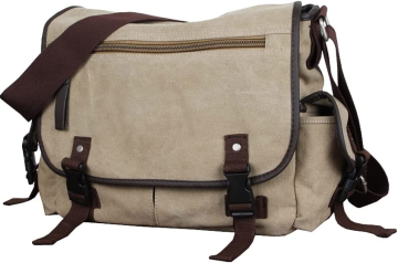 Vintage Men Messenger BagsWater Resistant Canavas Laptop Bag