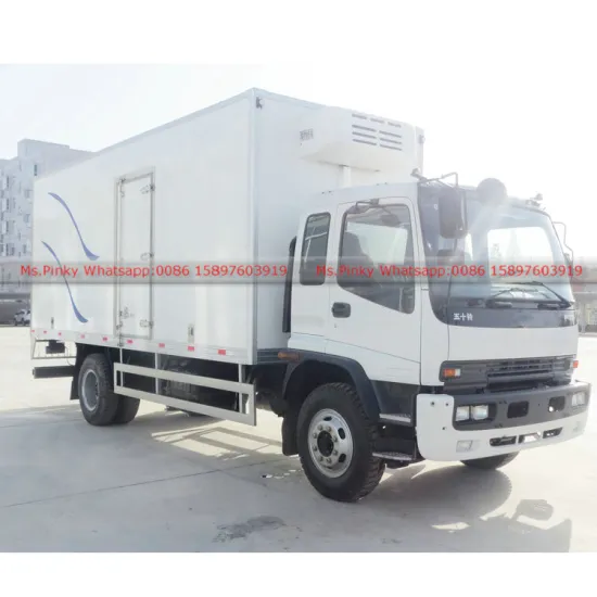 Japanese brand Qing ling FTR 205HP Cold Storage Truck 36cbm -40cbm Export to Rwanda Whatsapp:0086 15897603919