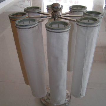 Pulse jet glass fiber filter bag