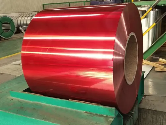 Color aluminum coil Chinese red