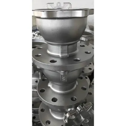 Adapter flange reducing flange exhust flange