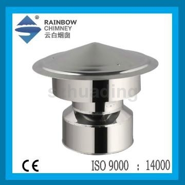Stove or Boiler stainless steel chimney cowl
