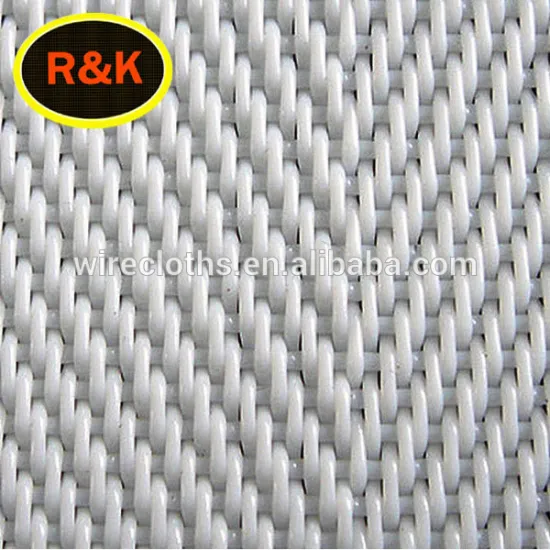 Polyester sludge dewatering mesh belt