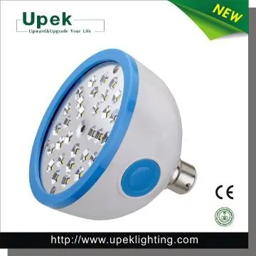 Led Rechargeable Light Battery Powered light bulb AC/DC Optional