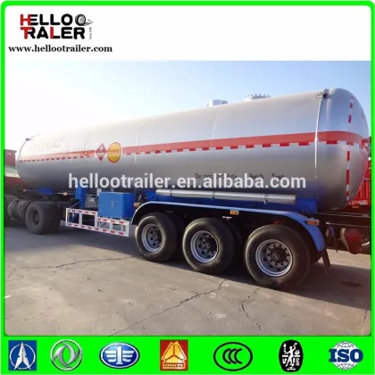 Tri-axle LPG Storage Tank Trailer LPG Tank Trailer from manufacturing