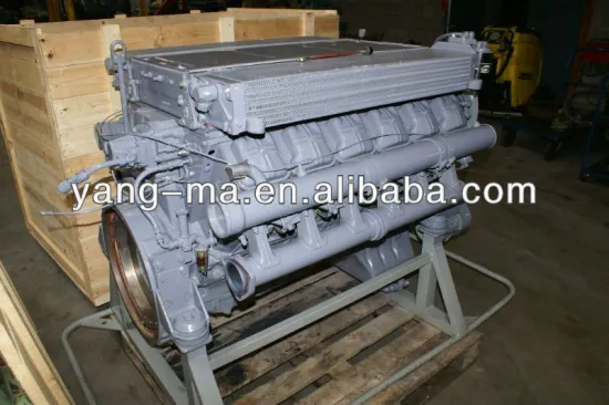 48KW-78KW 6 Cylinder air cooling diesel deutz engine F6L912