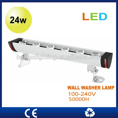 2014 HOT COB 50000H IP65 Red Blue Green LED wall washer light