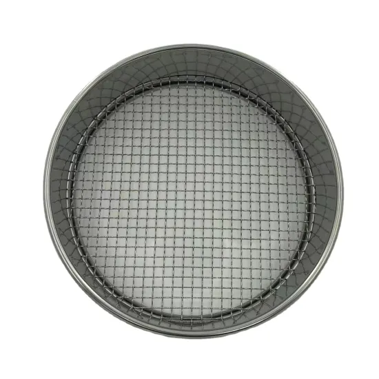 Laboratory Test Sieve Stainless Steel Wire Mesh 1-1000 Micron