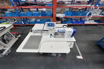 Automatic Lockstitch Sewing Machine Hemming Jeans