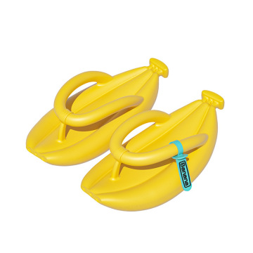 Unisex Eva Banana Flip-Flaps Slipers Sluys Cloud de almohada