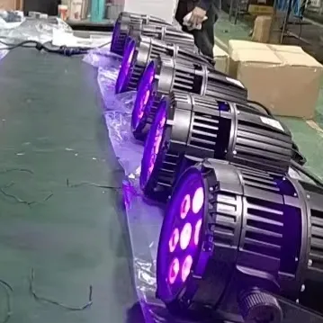 NEW 7 LEDs x 10W UV LED PAR Light