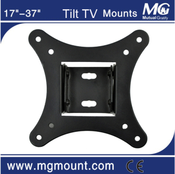 Mini Tilt Fixed TV Rack Low Profile TV Pole Mount MT407 VESA 100X100