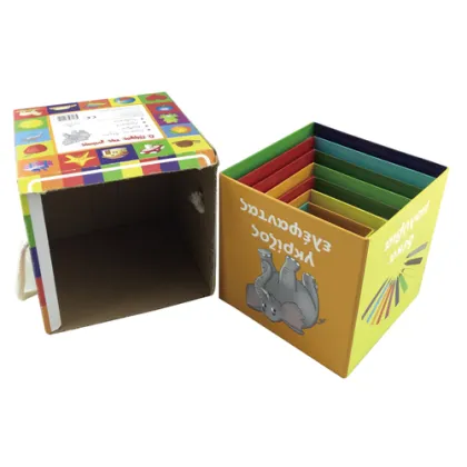 Custom Brand Child Paper Stacking Blocks