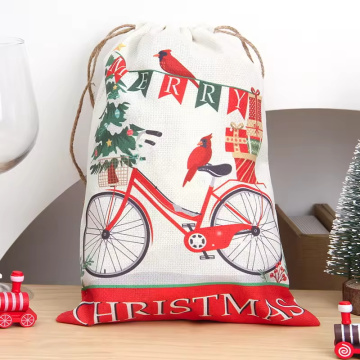 Christmas Sacks Stocking Drawstring Christmas Gift Bags