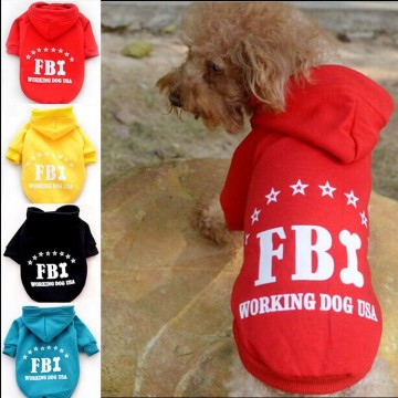 Trade Assurance Dog Winter Sport Fleece Hoodie Apparel