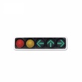 PC Red Green Dynamic LED Pedestrian Traffic Light 300mm 400mm