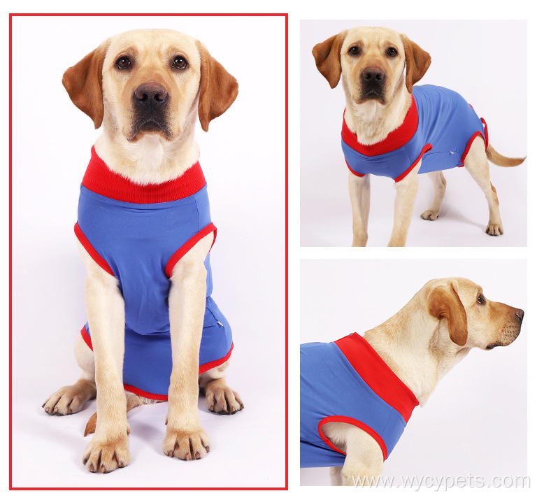 Breathable Sterilization Pet Surgery Recovery Clothes